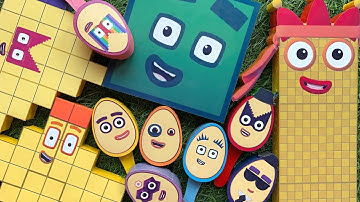 Looking for Numberblocks NEW 300 230 Puzzle Tetris Space ASMR  | Numberblocks Satisfying Video