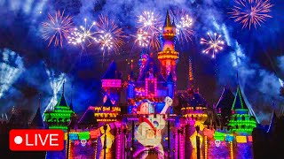 🔴 LIVE – Disneyland  |  Aurora Borealis Fireworks!?