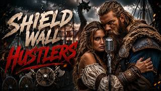 Shield Wall Hustlers | Raven Trap Empire | Dark Viking Duet Trap - Lyric Video 🔥