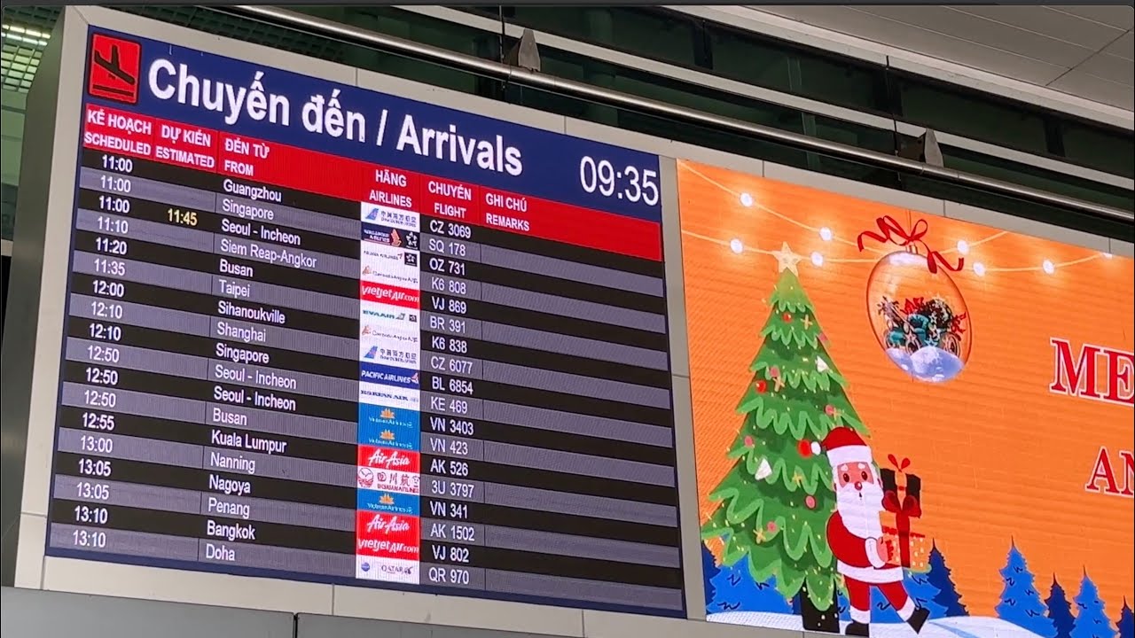 Ho Chi Minh City International Airport - Arrival 31 December 2023 - YouTube