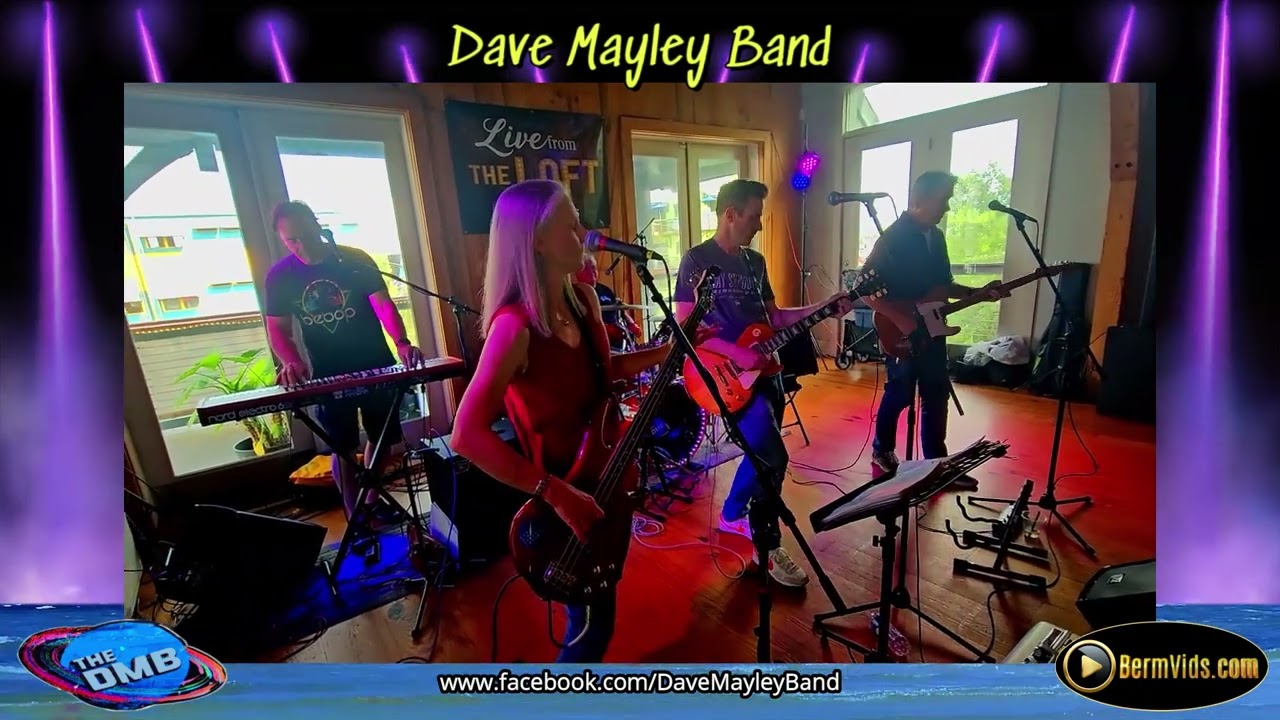 Dave Mayley Band performing at the Loft, Bay St Louis 