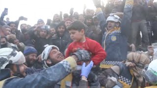 Entire Syrian Family Found Alive After Being Trapped For 40 Hours After Devastating Earthquake