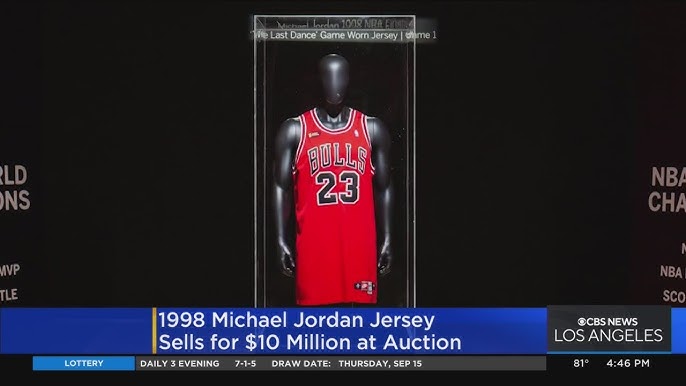 Wilt Chamberlain's championship jersey sells for $4.9M 