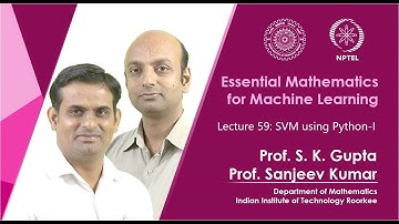 SVM using Python - I