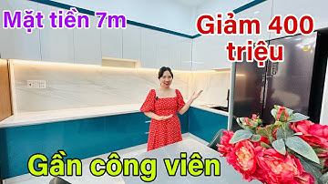 Mặt tiền 7m gần công viên làng hoa | đường Nguyễn văn khối | khu dân trí an ninh cao