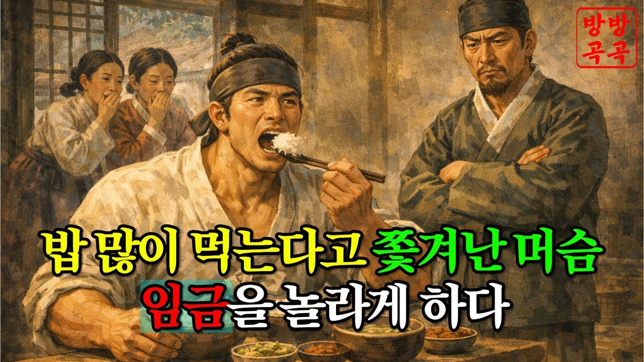 임금 앞에서 수랏간 상궁과 요리대결한 머슴 . 옛날이야기·야담·민담·전설·설화·오디오북
