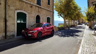 ITALY Travel Vlog in the Alfa Stelvio Quadrifoglio *Adventure