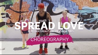 Spread Love - Rony Gratereaut and The Zumba® Kids Resimi
