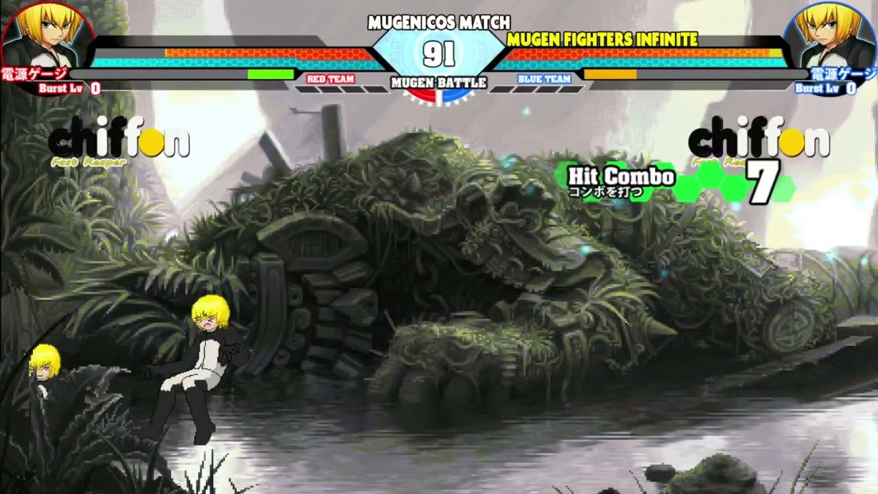 【MUGEN】Char Chiffon - Originals Fighters - By Tokage 