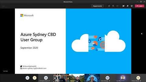 Azure Sydney User Group - September 2020 Developer Meetup