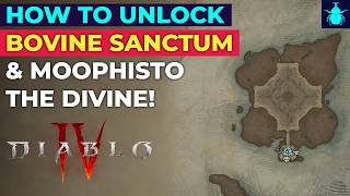 Diablo 4: How To Unlock Bovine Sanctum & Moophisto The Divine | Cow Level Ending screenshot 1