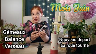 Juin Gémeaux Balance Verseau 