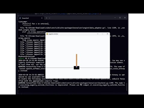 Intro to Deep Q-Learning: Simple Inverted Pendulum Demo