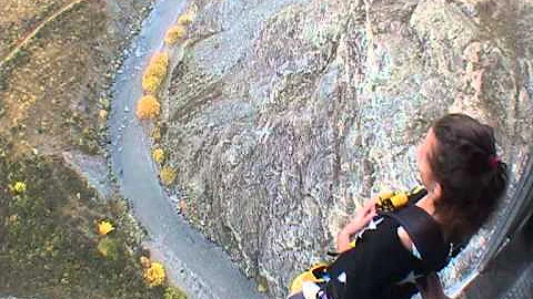 Nevis bungy- 3rd biggest in the world- nicole coch...