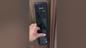 Mở và khóa cửa tiện lợi chỉ trong tíc tắc với khóa cửa thông minh Kaadas L7.