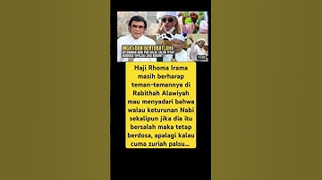 Rhoma Irama Peringatkan Habib Ba