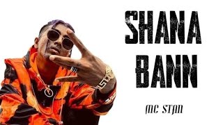 Shana Bann - MC STAN | Slow Motion & Reverb | Latest Indian Pop Hindi Mp3 Songs #mcstan #reverb