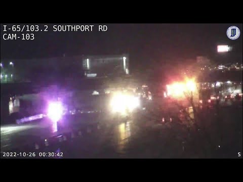At least 1 killed in I-65 crash on Indianapolis' south side - YouTube