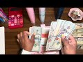 Cash stuffing my Income | 9-5pm | $17/hr | #cashstuffing #singlemom #pregnancy 