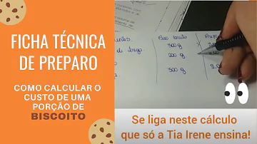 Como é feito o cálculo do preço de alimento?