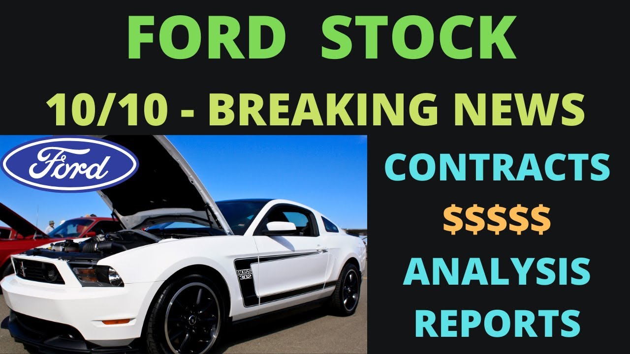 Ford Motor Stock Review : F Stock News Today - NEW Contracts, Analysis Prediction & Electric Factory