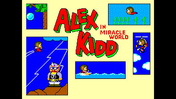 Alex Kidd In Miracle World [Sega Master System] - No Miss 1CC Playthrough (No Cheats)