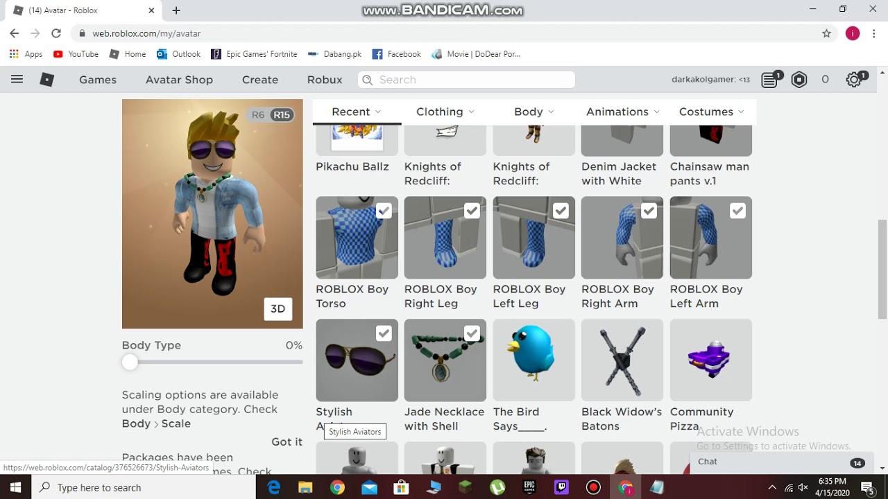 How To Make A Good Looking Avatar In Roblox For Free YouTube