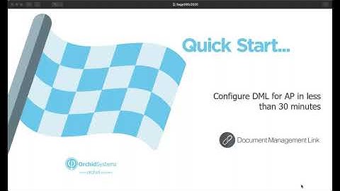 Quick Start - Document Management Link
