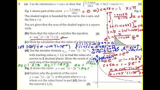 AL OCR Jun 2025 paper 3 pure/mechs q5 (Maths A Level)
