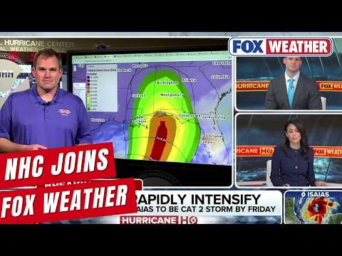 National Hurricane Center Director, Michael Brennan Updates FOX Weather on Tropical Storm Isaias