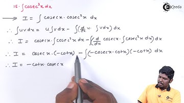 Integration by parts Problem No 15 - Integration - Diploma Maths - 2