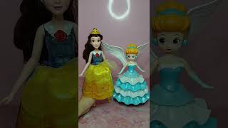 unique transforming Disney princess Belle and Cinderella