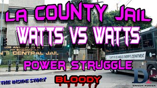 LA County Jail: Watts Car ATTACK The Shot Caller To Get His Position!!