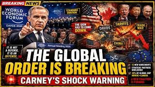 Mark Carney Just HUMILIATED Davos — The Global Order Is Cracking