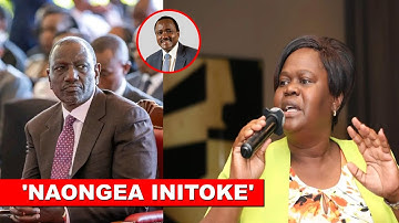 Listen what Gladys Wanga told Ruto face to face days after Raila family endorsed Kalonzo as the 6th!