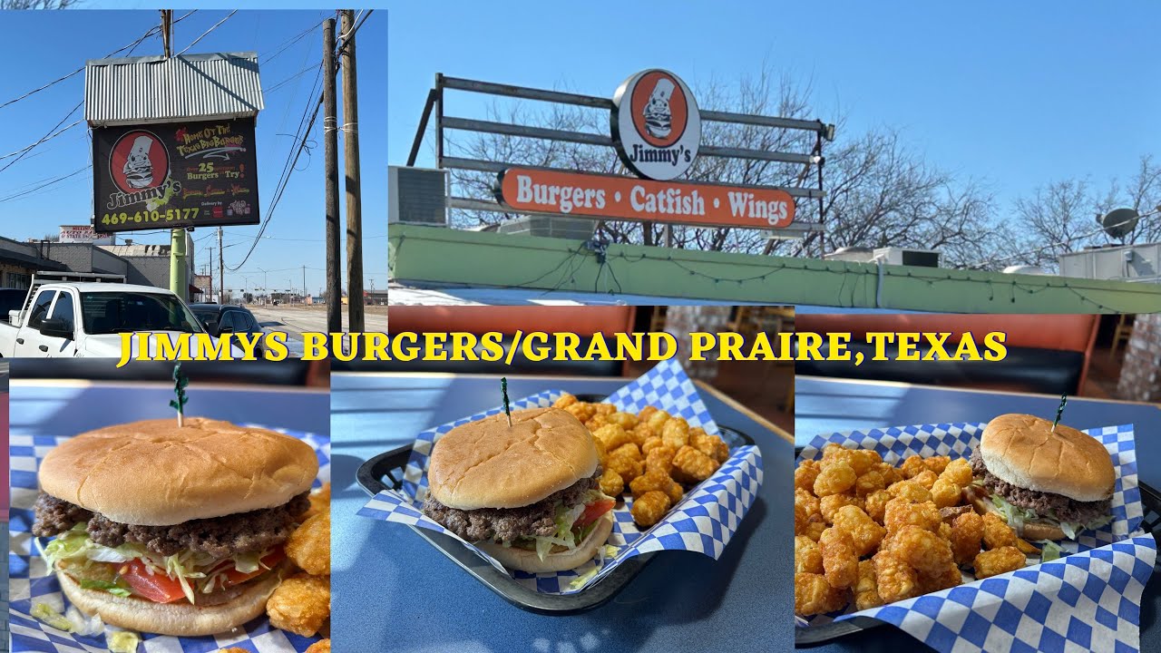 Где самые лучшие гамбургеры в Техасе? / Остановка №2 из 50 / Бургеры Джимми / Гранд-Прери, Техас