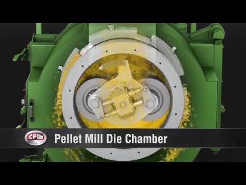 How does a pellet mill