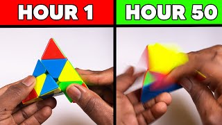 Rubik’s Triangle Noob To Pro after 50 hours!