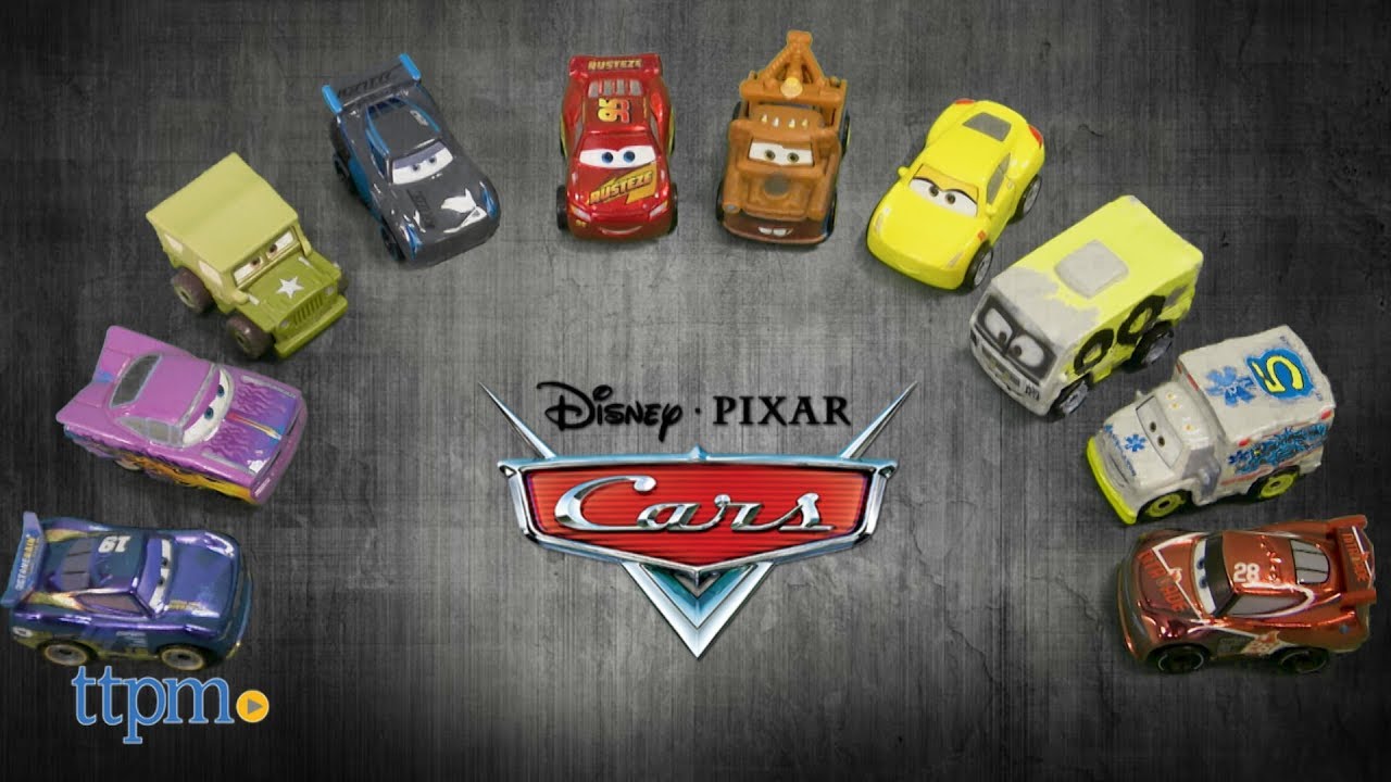 disney cars mini racers 10 pack