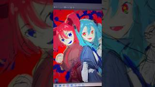 Download Lagu Daidaidaidaidaikirai 🎶❤️ #digitalart #digitaldrawing #shorts #hatsunemiku #kasaneteto #art #drawing MP3