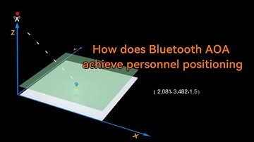 How does Bluetooth AOA achieve personnel posi