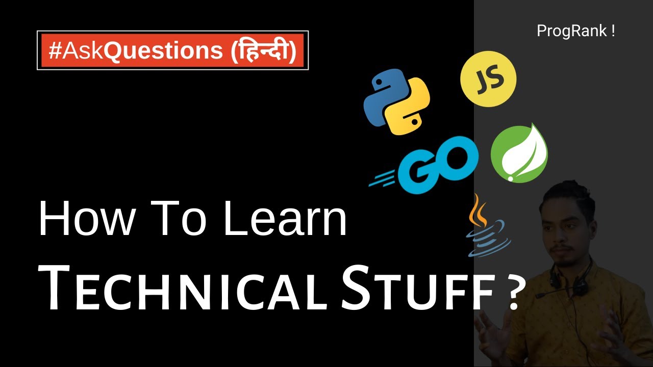How To Learn Technical Skills in Hindi ? - YouTube