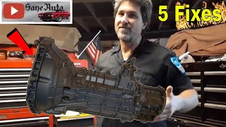 Top 5 Common problems and fix M5OD M5R1 M5R2 Mazda Ford manual transmission