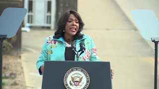 Congresswoman Terri Sewell speaks at 'Bloody Sunday' anniversary in Selma