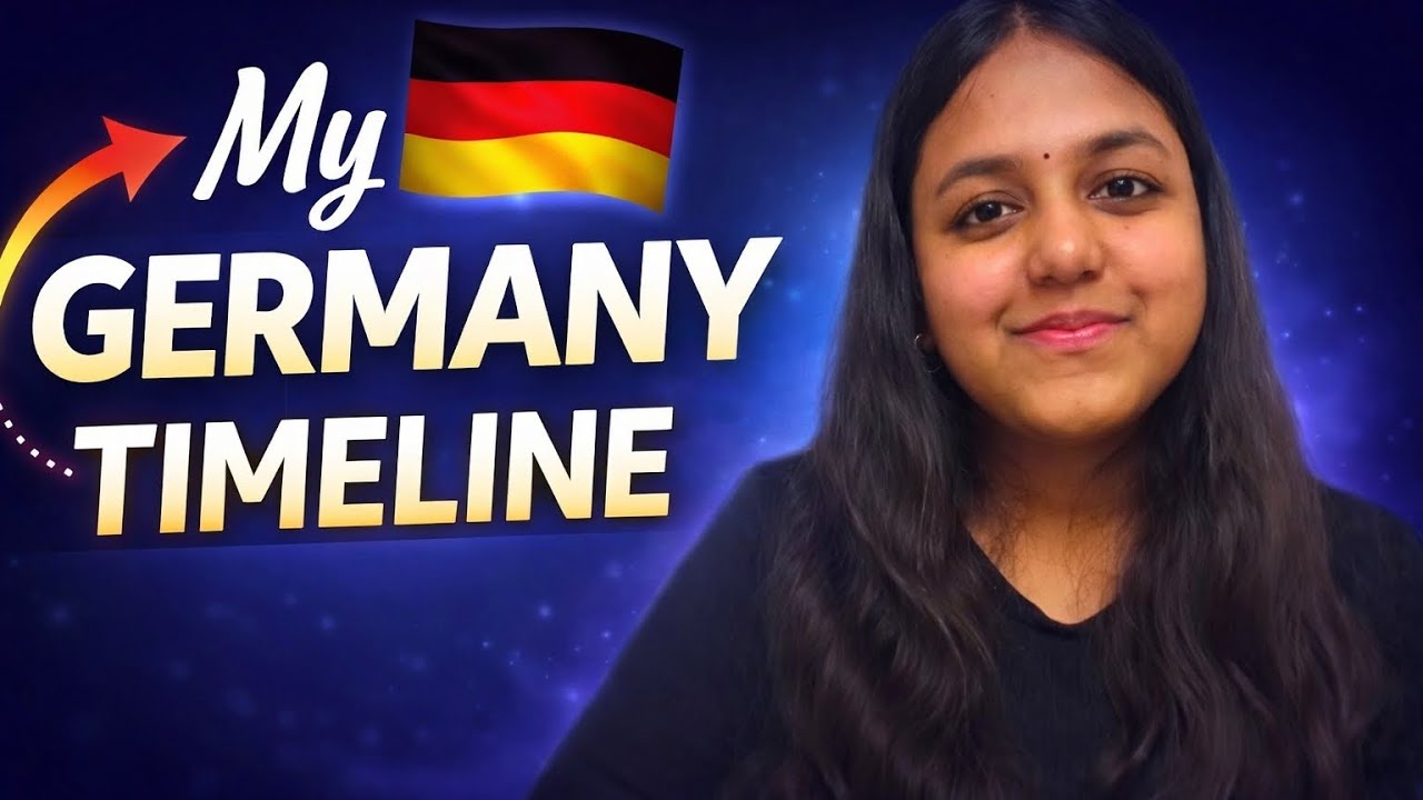 Моя история в Германии 🇩🇪 | От отказов до Германии | Реальный студенческий опыт (на телугу)