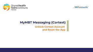 MyMBT Messaging Unlock Cortext Reset App June2023