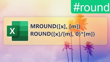 Excel - 2 Cách làm tròn giá trị theo bội số của số khác. VD làm tròn theo 5-10-15-...