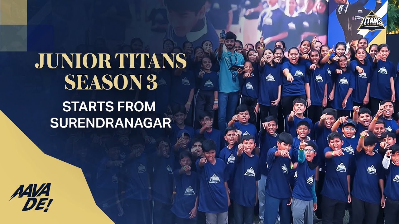 Junior Titans Season 3 Starts From Surendranagar | Gujarat Titans