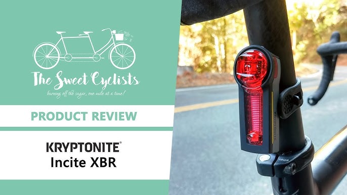 Luz trasera para bicicleta INCITE XBR Kryptonite