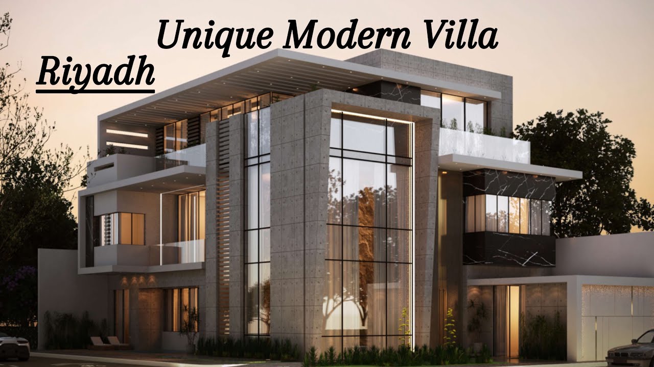 #تغطية فيلا 500م #مودرن زاوية #تم البيع بحي الملقا شمال مدينة الرياض villa for sell in Riyadh 